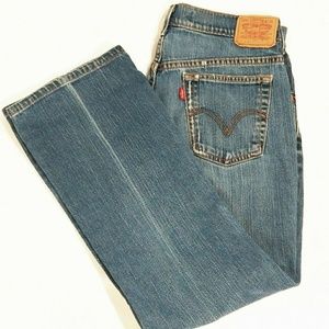 Levi's Denim Jeans Boot Cut 513 Ladies Sz 10m